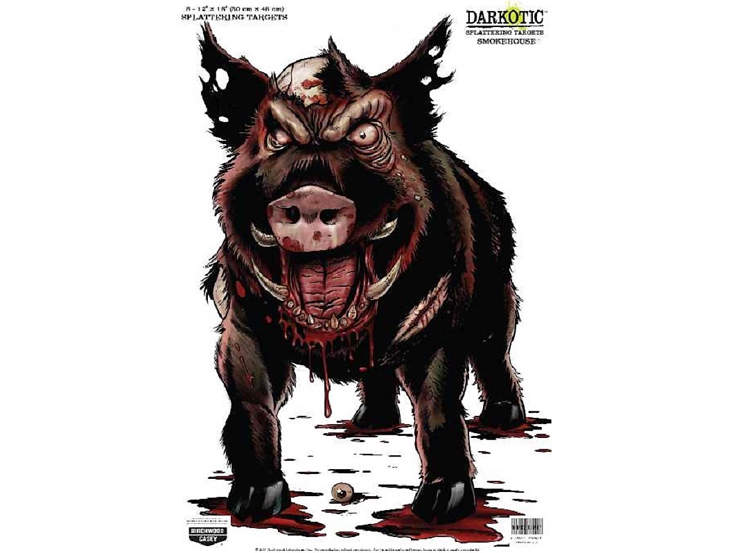 Birchwood Casey Darkotic SMOKEHOUSE Splattering Target